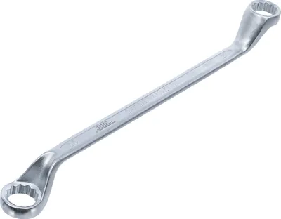Produktbild von BGS 30221 Doppelringschlüssel, 75° gekröpft, 21x23 mm