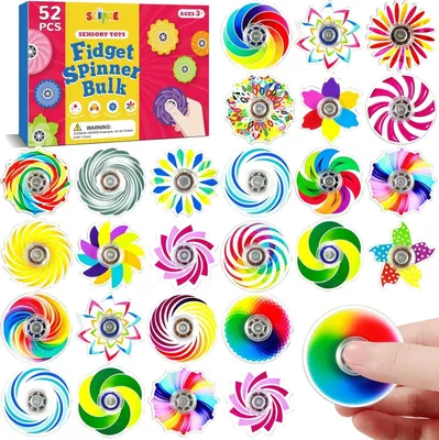 Productafbeelding van Set van 52 Mini Fidget Spinners