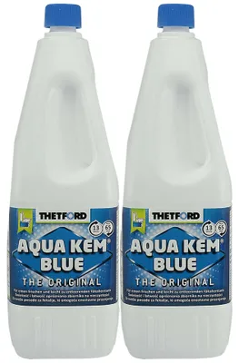 Produktbild von THETFORD Aqua Kem Blue 2 x 2 Liter Sanitärflüssigkeit im SET