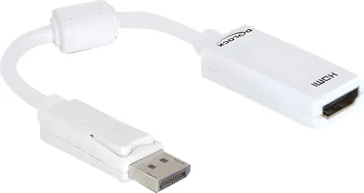 Immagine prodotto di DELOCK Adattatore Displayport DP -> HDMI St/Bu Cavo da 0,22 m bianco