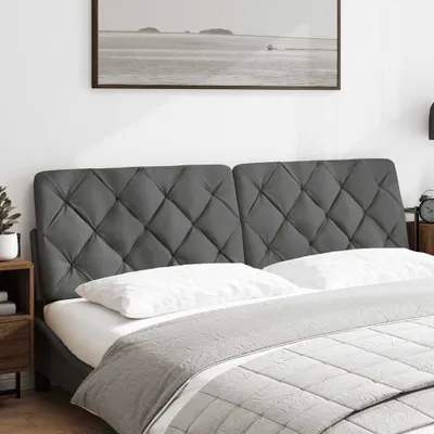 Immagine prodotto di Cuscino Testiera Grigio Scuro 180 cm in Tessuto