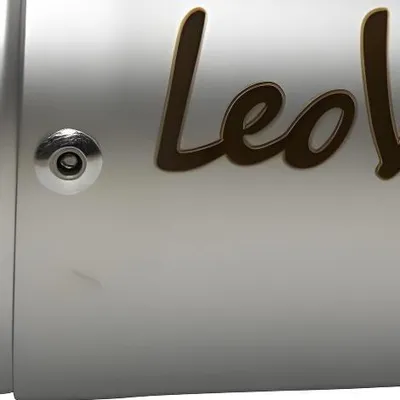 Obrázek produktu pro Zadní tlumič výfuku LeoVince, náhradní díl 0473, nerezová ocel, Ø 50 mm 295 mm, pravý