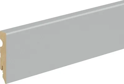 Produktbild von SKANDOR Sockelleiste Aluminium Colour FU84L 2400 x 80 x 15 mm