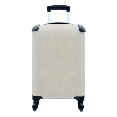 Produktbild von MuchoWow® Koffer Handgepäck Trolley Rollkoffer Kleine Reisekoffer mit 4 Rollen - Stein - Beton - Muster - Cabin Size < 55x40x23 cm & 55x40x20 cm - Fotokoffer - Kabinenkoffer - Boardgepäck - Reise-Box - Reisekoffer - Reisegepäck - Koffer mit Bild - Trolley für Kinder
