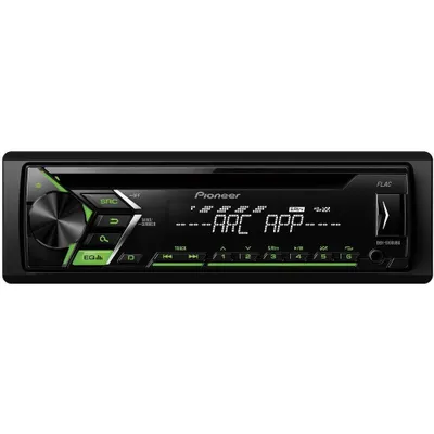 Produktbild von Pioneer DEH-S100UBG, Schwarz, 1 DIN, 200 W, 50 W, MOSFET, FLAC