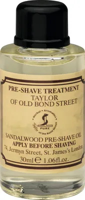 Immagine prodotto di Taylor of Old Bond Street Olio prebarba al sandalo 30 ml