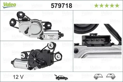 Produktbild von VALEO 579718 Wischermotor Hinten für SEAT Exeo ST (3R5) Exeo Limousine (3R2)