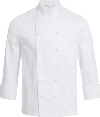 Produktbild von Greiff GASTRO MODA Herren Cuisine Basic Kochjacke Regular-Fit Weiß M