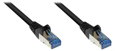 Obrázok produktu pre Alcasa 8060-H003S, 0,25 m, Cat6a, S/FTP (S-STP), RJ-45, RJ-45, Čierna