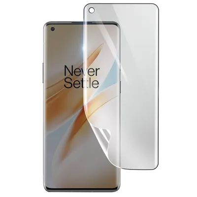 Produktbild von 3mk, Stoß- und kratzfester Hydrogel Bildschirmschutz für Oneplus 8 Pro, Transparent