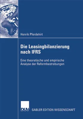 Produktbild von Die Leasingbilanzierung nach IFRS