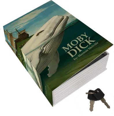 Produktbild von Großer Weißer Wal Moby Dick Booksafe L