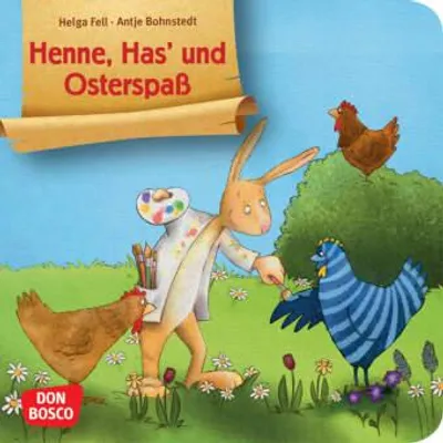 Obrázok produktu pre Henne, Has' und Osterspaß. Mini-Bilderbuch.