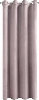 Produktbild von Vorhang Verdunklungsgardine mit Ösen 140x250 cm  Puderrosa