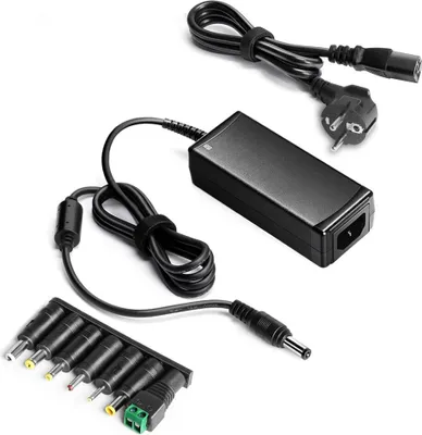 Produktbild von HKY 12V 3,5A Universal Netzteil, 3,5A 3A 2,5A Ladegerät Stecker für AVM Fritzbox, Speedport, LCD TFT Monitor, Soundlink, Festplatten, Trekstor Laptop Telekom Dockingstation Steckernetzteil // D45-399