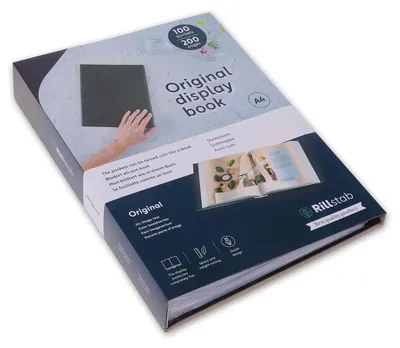 Image de Classeur Rillstab, format A4, couleur noire