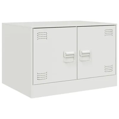 Immagine prodotto di Tavolino da Salotto Bianco 67x50x44 cm in Acciaio