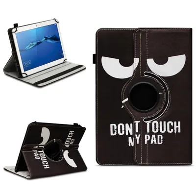 Produktbild von Tablet Hülle für Huawei MediaPad T1 T2 T3 T5 10 Tasche Case 360 Drehbar CoverFarben:Motiv 5