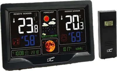 Immagine prodotto di LTC URZ3510LX Stazione meteo con display a colori nero