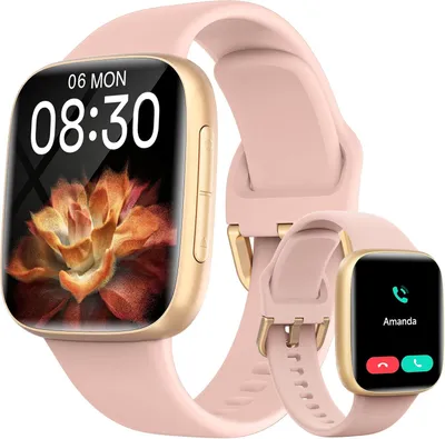 Produktbild von ENOMIR Smartwatch 1,85" AMOLED mit Telefonfunktion, 100+ Sportmodi, Herzfrequenz & Schlafmonitor, 3ATM wasserdicht, AI Sprachsteuerung