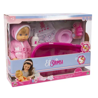 Produktbild von Birimba BRB03000, Babypuppe, Weiblich, 2 Jahr(e), Mädchen, Beige, Pink, Weiß