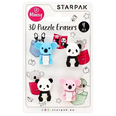 Produktbild von Minisy Radiergummi Stk 4 Pcs 1746