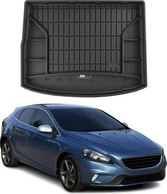 Produktbild von OMAC Gummi Kofferraumwanne für Volvo V40 2012-2019 TPE Laderaumwanne Schwarz