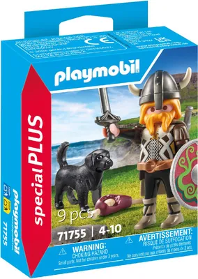 Immagine prodotto di PLAYMOBIL PLAYMOBIL 71755 Vichingo con cane da guardia 71755