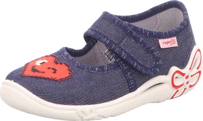Produktbild von Superfit Mädchen-Hausschuh BELINDA Blau, Farbe:blau, EU Größe:33
