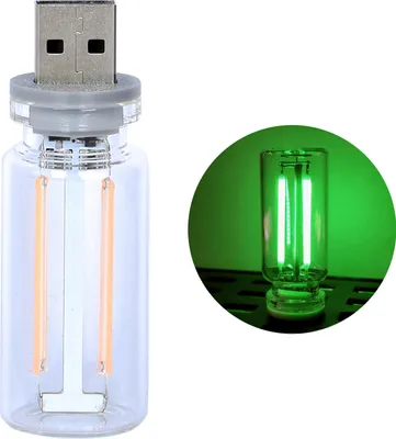 Produktbild von Mini-USB-LED-Licht, 7 Farben, RGB, Auto, USB-LED, Innenatmosphärenlicht, intelligente Laptop-Tastatur, Umgebungsnachtlampe für Home-Office-Dekoration, Autozubehör