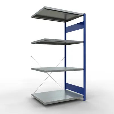 Zdjęcie produktu dla Regał dodatkowy w systemie wtykowym - 2000x1000x800 mm, typ 330 kg