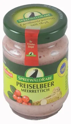 Produktbild von Preiselbeer Meerrettich von Spreewald-Rabe (100 g)