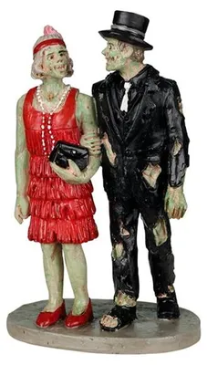 Productafbeelding van A Night Out On The Town Halloween figuur LEMAX
