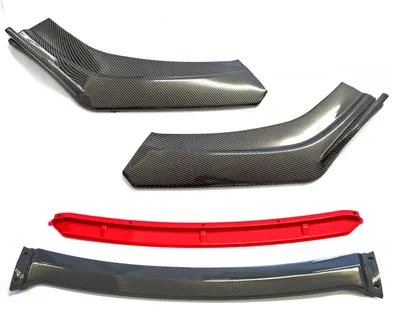 Image de Splitter de pare-chocs Extremo, 4 pièces, pour montage automobile, haute qualité