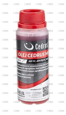 Produktbild von Zweitakt-Motorenöl MIX CEDRUS 0,1 L