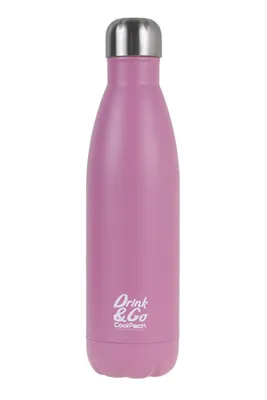 Produktbild von Coolpack-Thermosflasche aus Metall, Pastellrosa, 500 ml