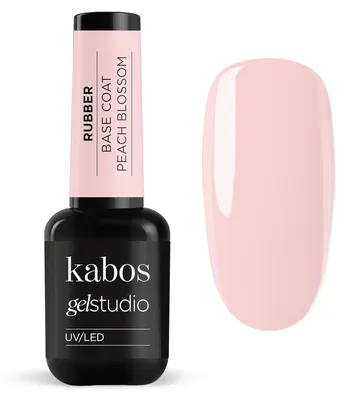 Produktbild von Kabos Gelstudio Rubber Base Coat Unterlack Peach Blossom 10ml