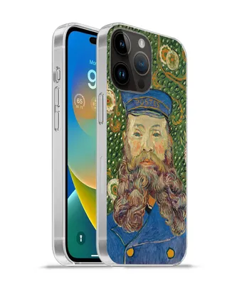 Produktbild von MuchoWow® Handyhülle Schutzhülle Hülle für Apple iPhone 14 Pro Max Porträt des Postboten Joseph Roulin - Vincent van Gogh Silikon Softcase Handy Hülle - Hardcover