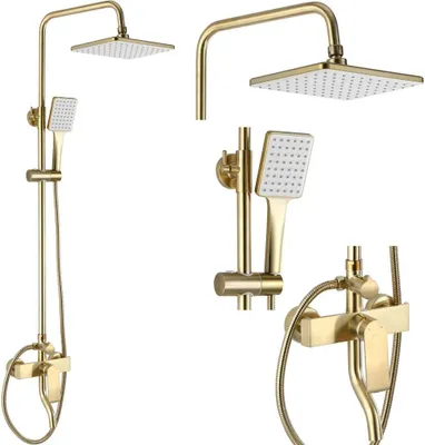 Obrázek produktu pro Sprchový set Rea HASS Brush Gold