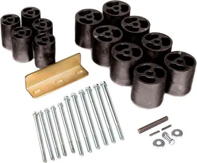 Obrázok produktu pre Sada na zdvíhanie karosérie vrátane zdvíhania 2" +50 mm puzdier karosérie Jeep CJ 76-86