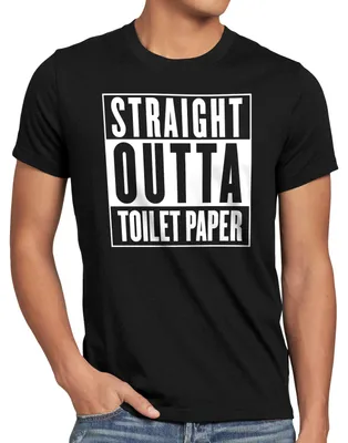 Produktbild von style3 Straight Outta Herren T-Shirt