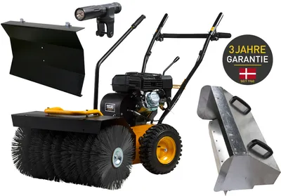 Produktbild von TEXAS Kehrmaschine Benzin 70 cm Laubsammler Schneeschieber Handy Sweep 710TG SET