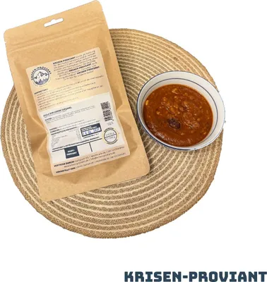 Produktbild von Krisen-Proviant - Chili sin Carne (vegan) Notvorrat/Notration 5 Jahre haltbar