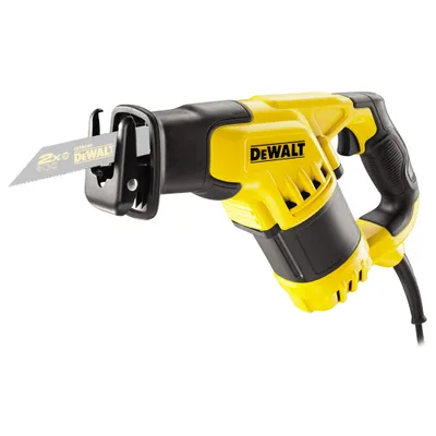 Produktbild von DeWALT DWE357K Profi-Elektro-Tiger-/ Säbelsäge, 1050 Watt, 280 mm Schnitttiefe, variable Geschwindigkeit, Pendelhub