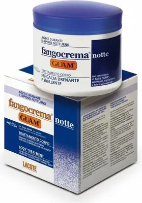 Image de GUAM Fangocrema Notte, crème de nuit à la boue thermale, 500 ml