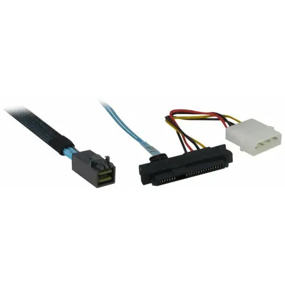 Immagine prodotto di Inter-Tech 88885004 Kabel SFF 8643 - 4x 8482, SATA Power