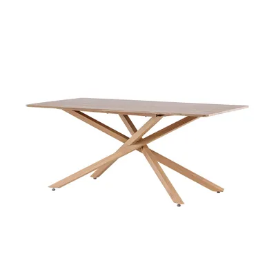 Image de Piazza table de salle à manger 90x180 cm mocca.