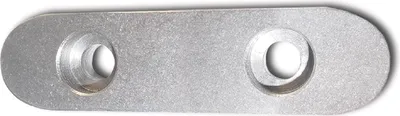 Produktbild von DIN6885E C45K 16x10x 70 blank Passfeder rundstirnig mit 2 Bohrungen