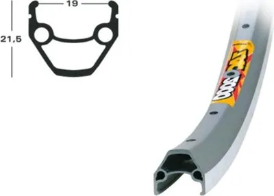 Zdjęcie produktu dla Obręcz RYDE "Zac 2000" 19-622 (28" x 1,75), 36 otworów, polerowana