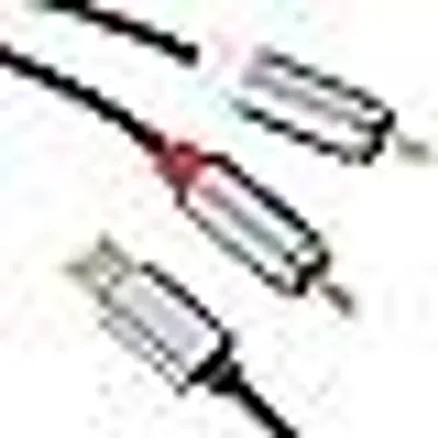 Produktbild von 2 m USB-C auf RCA Audiokabel, Typ-C-Stecker auf 2 RCA-Stecker-Splitterkabel für Telefon, Laptop, Tablet, Heimkino, DVD, Verstärker, Lautsprecher, Autoradio